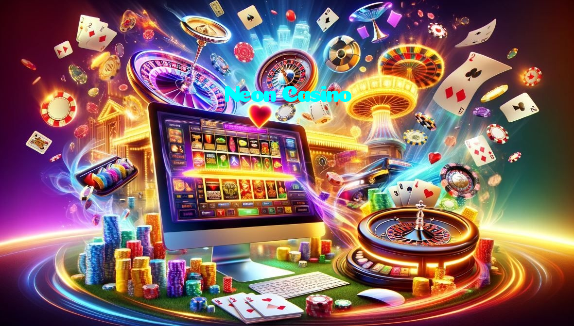 available types of Neon Casino bet including pre-match live express and system bets